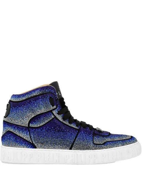 suede high-top sneakers by PHILIPP PLEIN