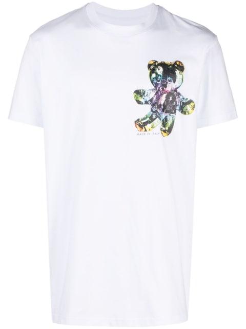 teddy bear-print T-shirt by PHILIPP PLEIN