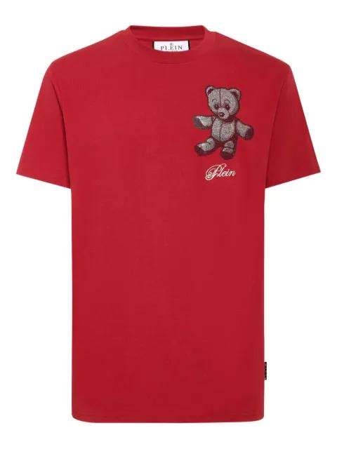 teddy bear strass T-shirt by PHILIPP PLEIN