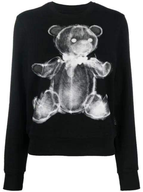 teddy bear x-ray-print T-shirt by PHILIPP PLEIN