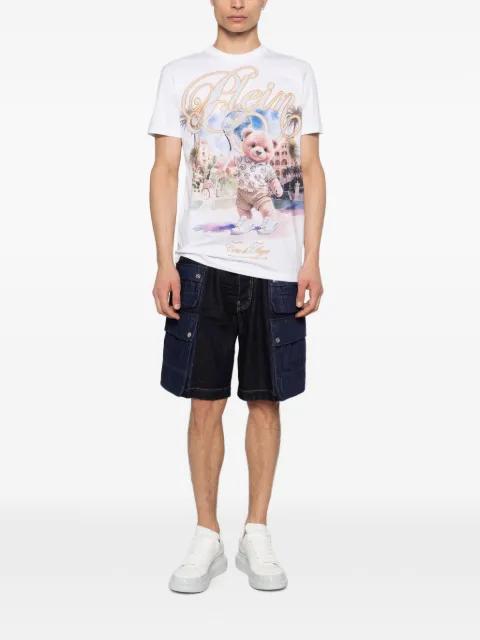 teddy-print T-shirt by PHILIPP PLEIN