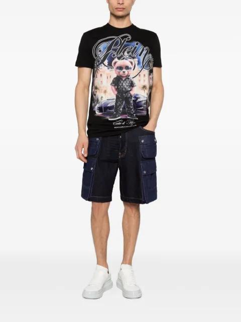teddy-print T-shirt by PHILIPP PLEIN