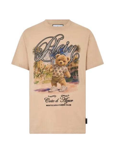 teddy tennis round-neck T-shirt by PHILIPP PLEIN