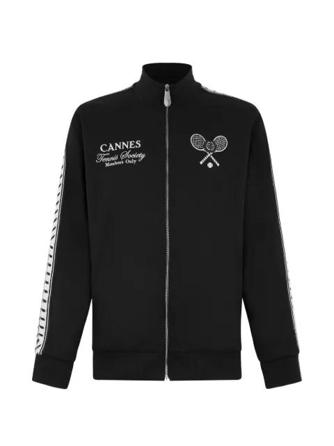 tennis club track jacket by PHILIPP PLEIN