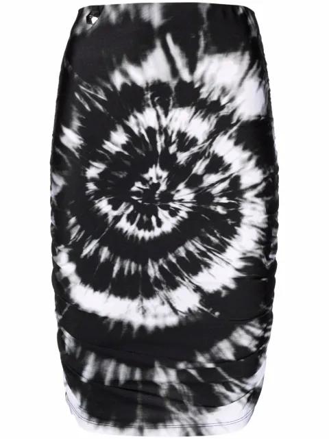 tie-dye pencil skirt by PHILIPP PLEIN