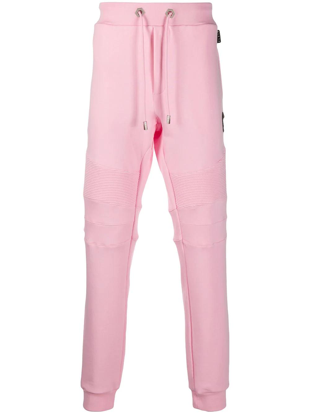track pants with quilted detailing by PHILIPP PLEIN