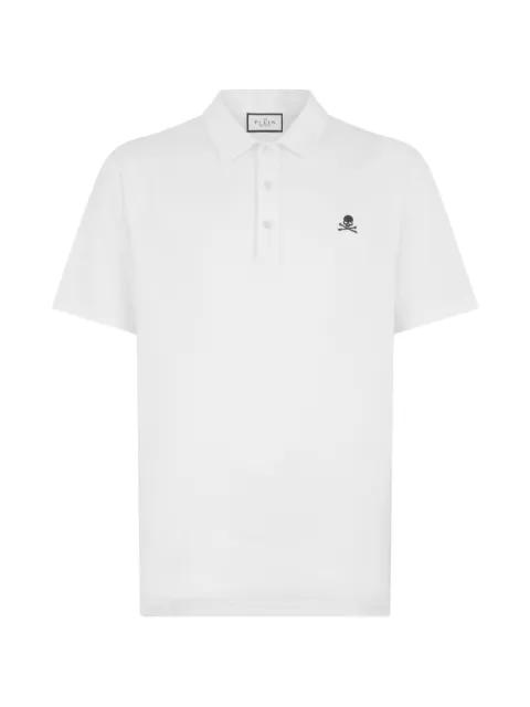 white polo shirt by PHILIPP PLEIN