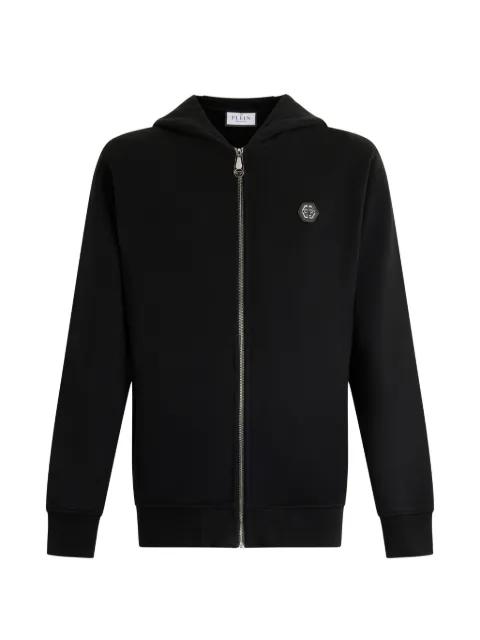 zip basic hoodie by PHILIPP PLEIN
