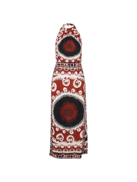 Asia graphic-print dress by PHILIPPA 1970