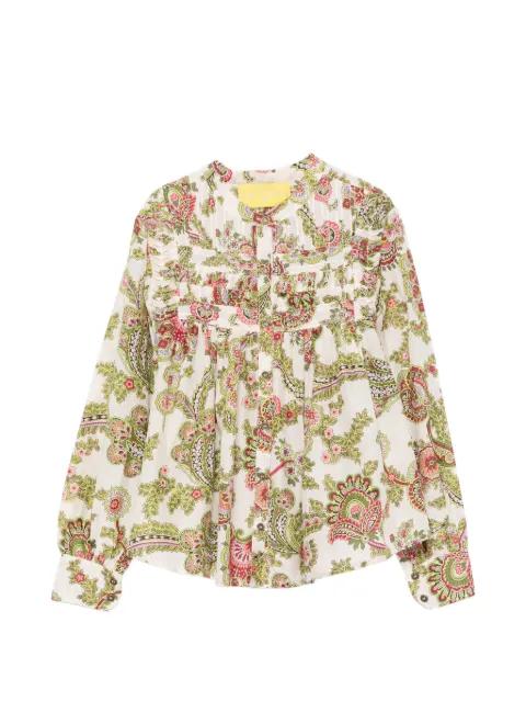 Oriana paisley-print shirt by PHILIPPA 1970