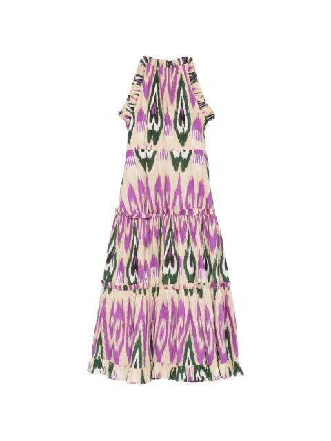 Shiloh ikat-print maxi dress by PHILIPPA 1970