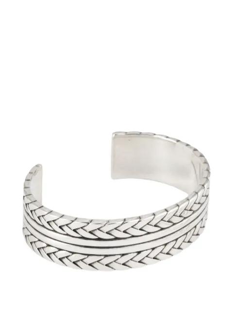 Fillan braided cuff bracelet by PHILIPPE AUDIBERT