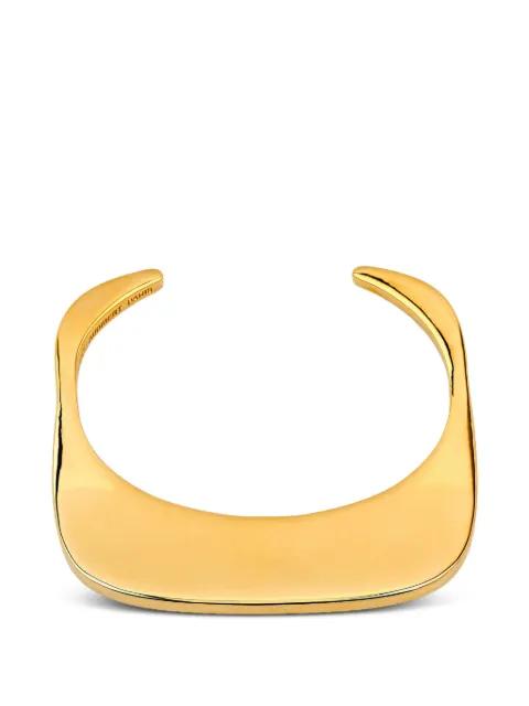 sculptural open-cuff bracelet by PHILIPPE AUDIBERT