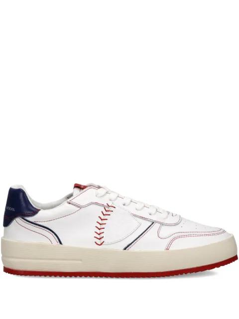 Nice baseball-stitch platform sneakers by PHILIPPE MODEL PARIS
