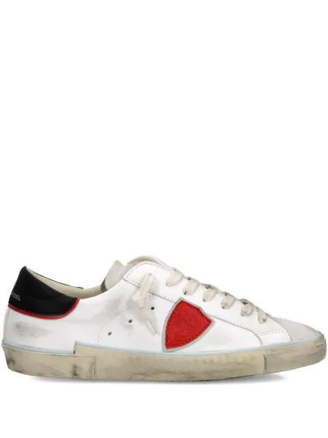 Prsx colour-blocked low-top sneakers by PHILIPPE MODEL PARIS