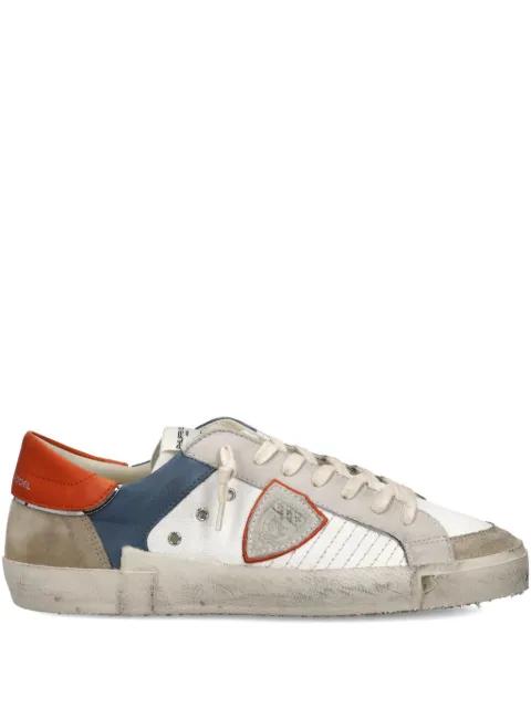 Prsx colour-blocked low-top sneakers by PHILIPPE MODEL PARIS