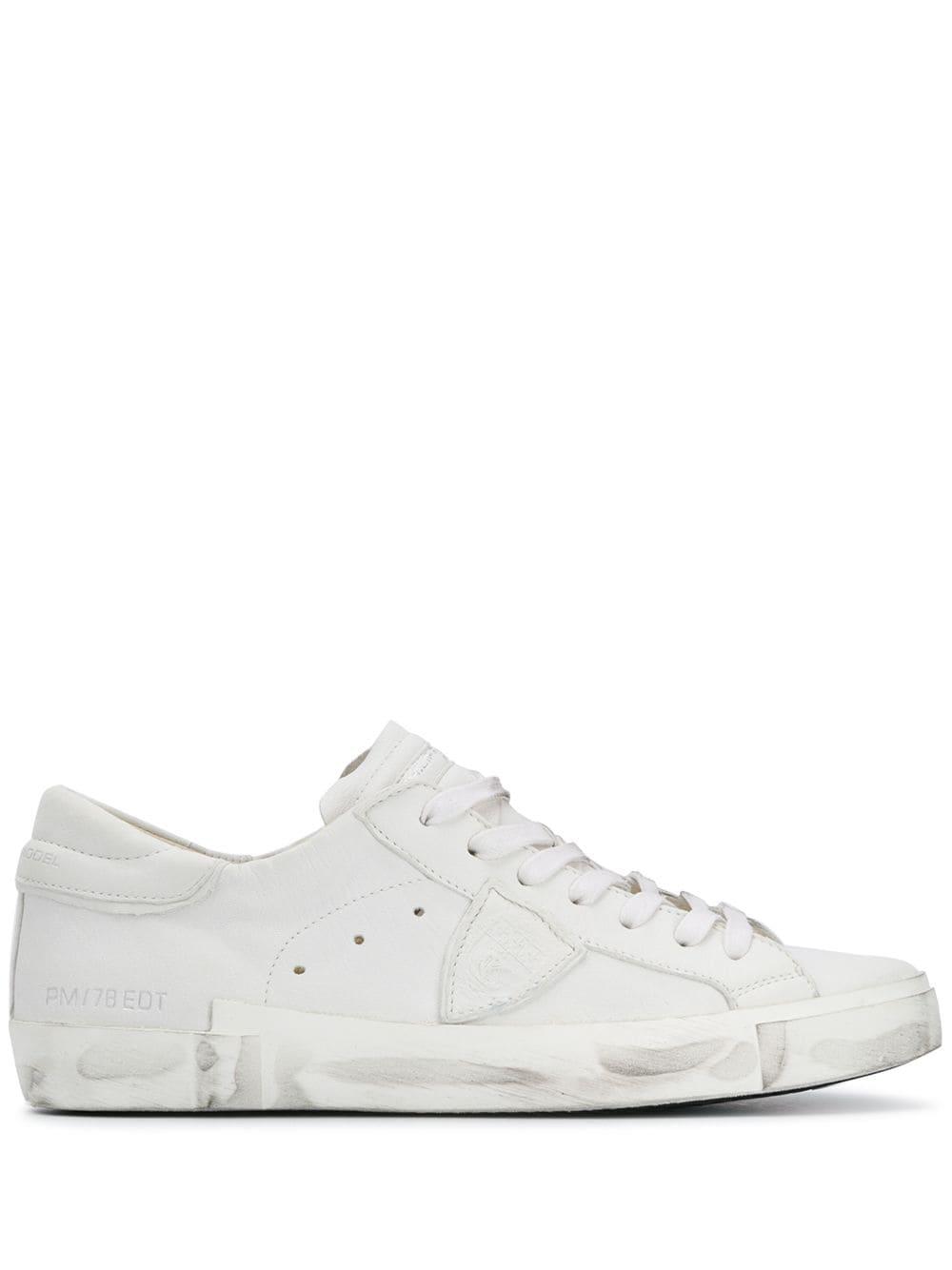 Prsx distressed sneakers by PHILIPPE MODEL PARIS