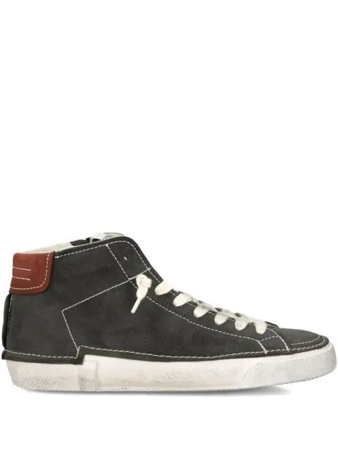 Prsx high-top suede sneakers by PHILIPPE MODEL PARIS