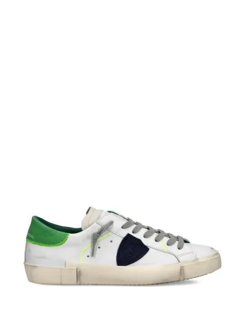 Prsx logo-patch sneakers by PHILIPPE MODEL PARIS