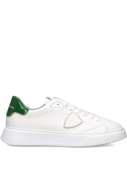 Temple low leather trainers by PHILIPPE MODEL PARIS