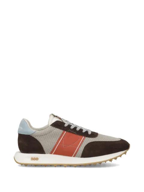 Tour Low stripe panelled sneakers by PHILIPPE MODEL PARIS