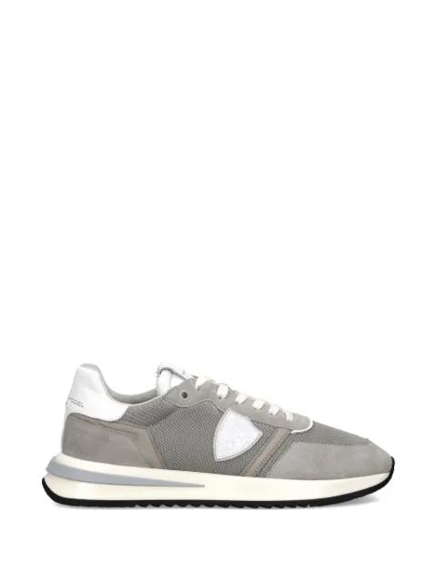 Tropez 2.1 shield-shape-patch sneakers by PHILIPPE MODEL PARIS