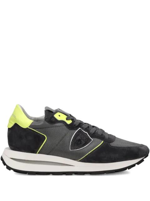 Tropez Haute mesh-panelled sneakers by PHILIPPE MODEL PARIS