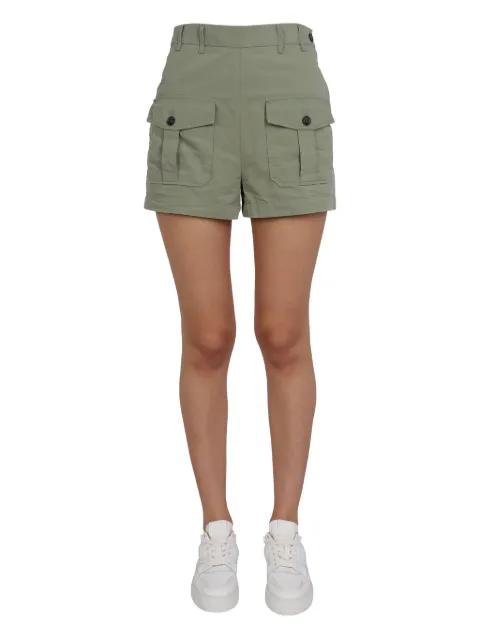 buttoned cargo-pockets shorts by PHILIPPE MODEL PARIS