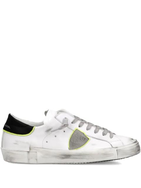 distressed low-top sneakers by PHILIPPE MODEL PARIS