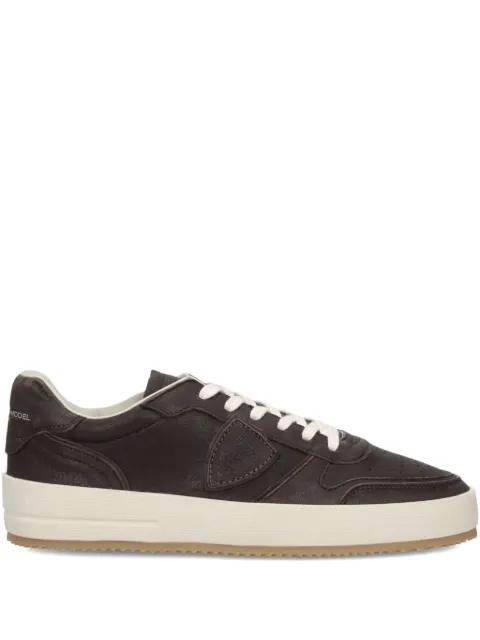 leather low-top sneakers by PHILIPPE MODEL PARIS