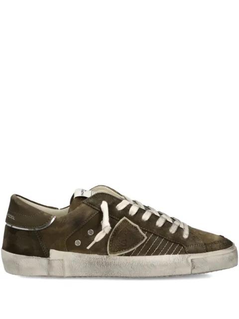 leather low-top sneakers by PHILIPPE MODEL PARIS