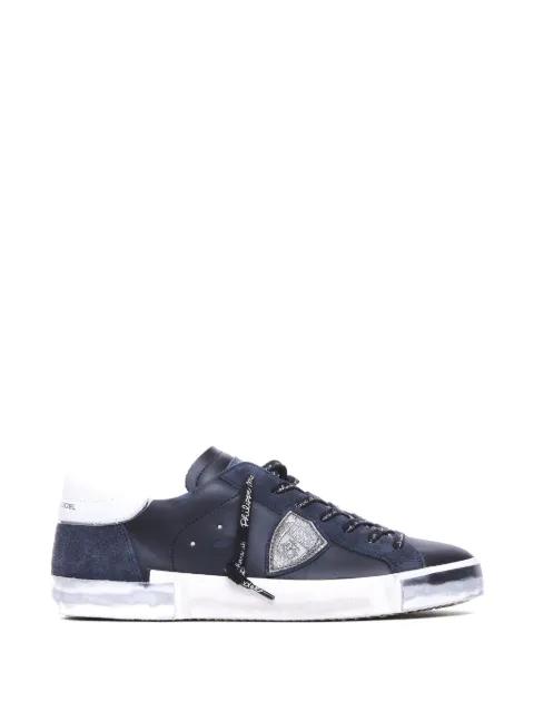 logo round toe sneakers by PHILIPPE MODEL PARIS