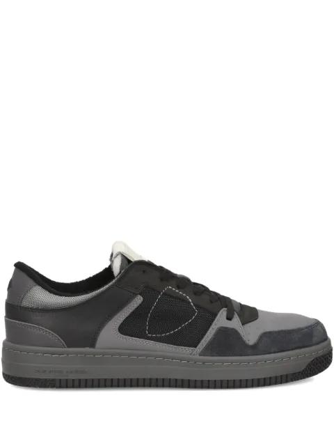 mesh panelled low-top sneakers by PHILIPPE MODEL PARIS