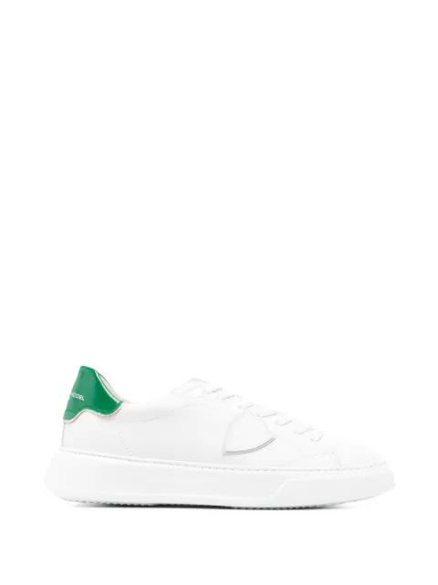panelled lace-up sneakers by PHILIPPE MODEL PARIS