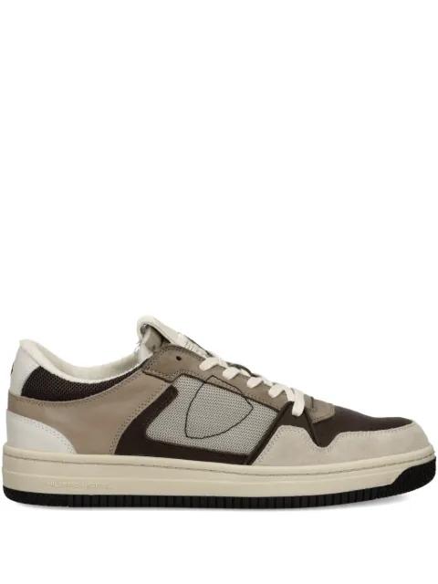 panelled low-top sneakers by PHILIPPE MODEL PARIS