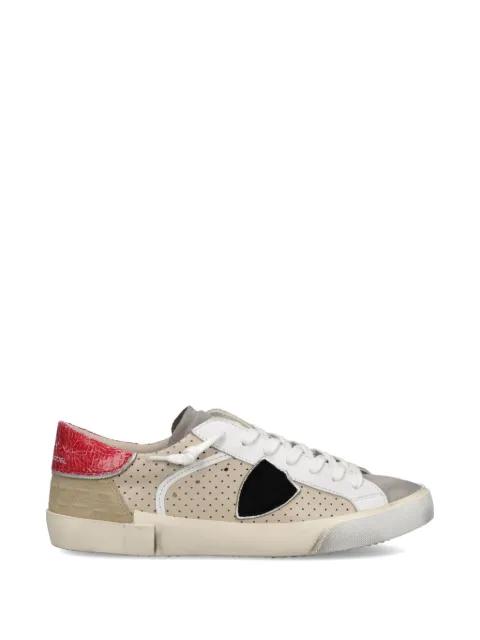 perforated panelled sneakers by PHILIPPE MODEL PARIS