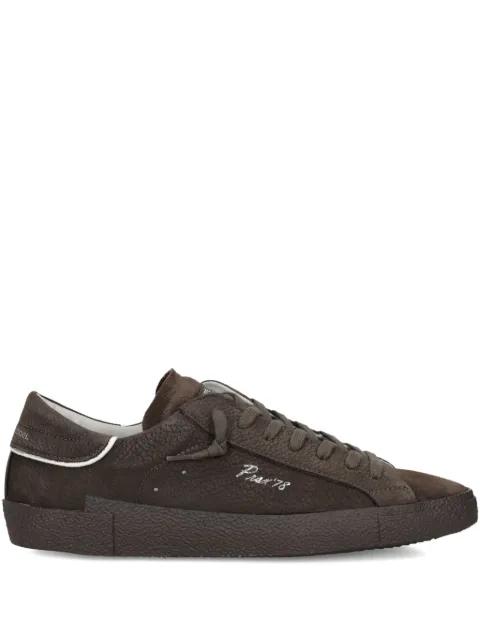 suede lace-up sneakers by PHILIPPE MODEL PARIS