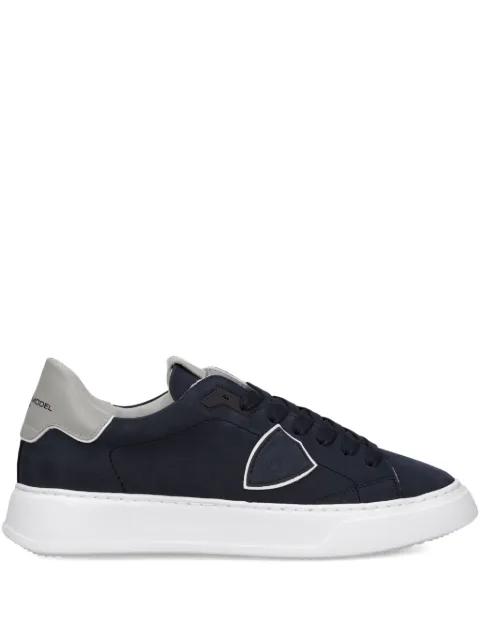suede-panelled sneakers by PHILIPPE MODEL PARIS