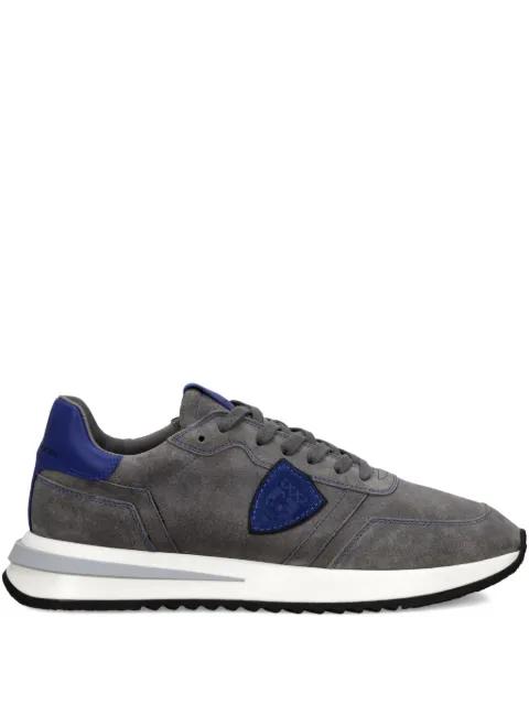 suede-panelled sneakers by PHILIPPE MODEL PARIS