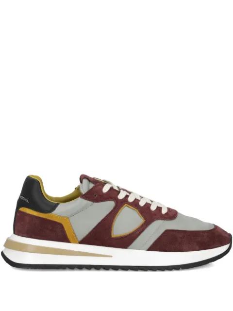 suede-panelled sneakers by PHILIPPE MODEL PARIS