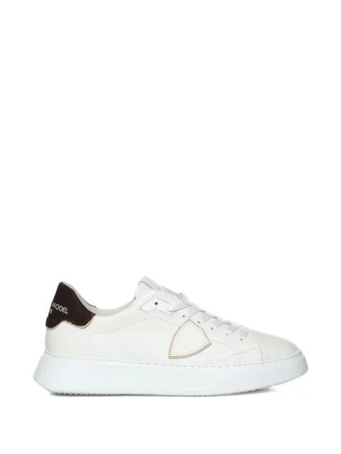 triangle-detail panelled sneakers by PHILIPPE MODEL PARIS