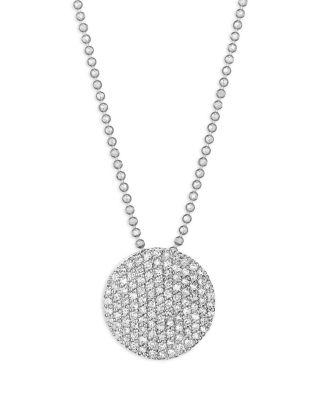 14K White Gold Affair Diamond Pav&eacute; Infinity Pendant Necklace by PHILLIPS HOUSE