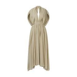 Stretch tulle dress with cape sleeves by PHILOSOPHY DI LORENZO SERAFINI
