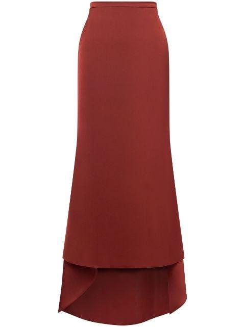 asymmetric maxi skirt by PHILOSOPHY DI LORENZO SERAFINI