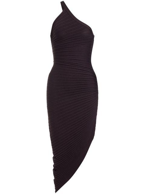 asymmetric ruched dress by PHILOSOPHY DI LORENZO SERAFINI