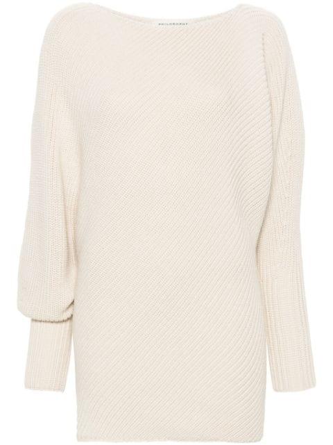 asymmetric sweater by PHILOSOPHY DI LORENZO SERAFINI