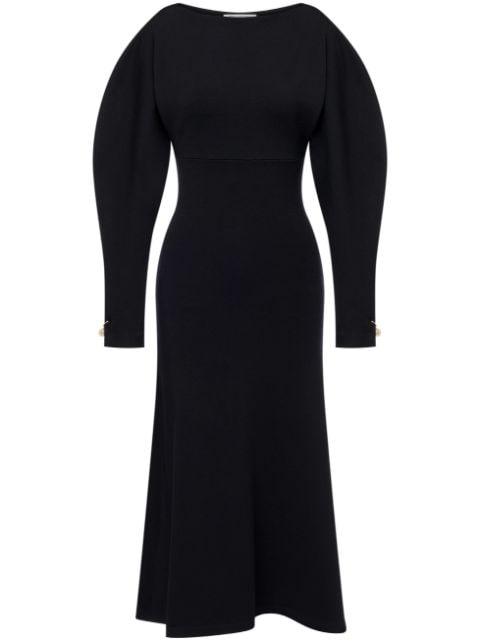 belted midi dress by PHILOSOPHY DI LORENZO SERAFINI