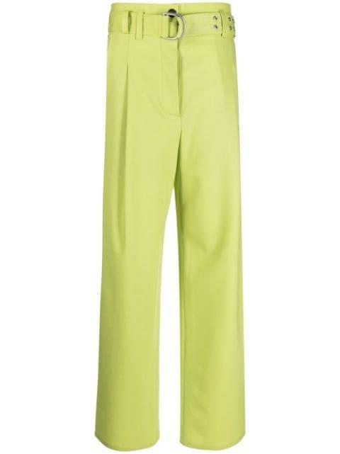 belted wide leg trousers by PHILOSOPHY DI LORENZO SERAFINI