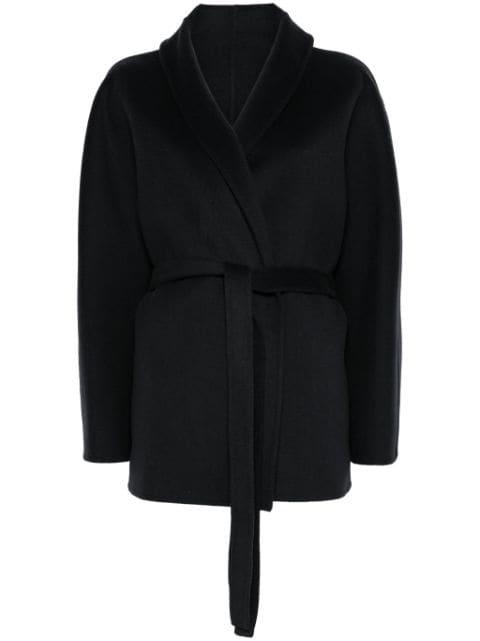 belted wrap coat by PHILOSOPHY DI LORENZO SERAFINI