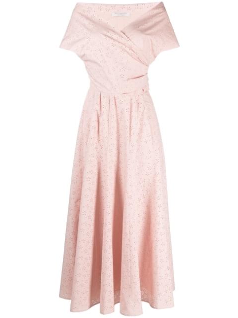 broderie-anglaise long dress by PHILOSOPHY DI LORENZO SERAFINI